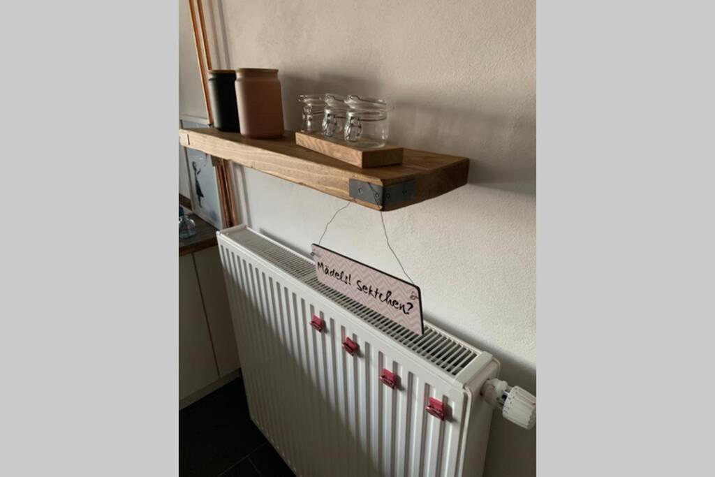 Hier Steckt Liebe Drin ! Apartment Dormagen Bagian luar foto